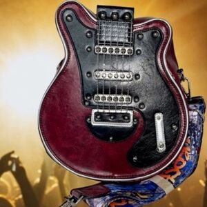 Brian May Guitar Influenced Crossbody Bag